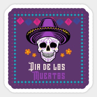 Dia De Los Muertos Sticker